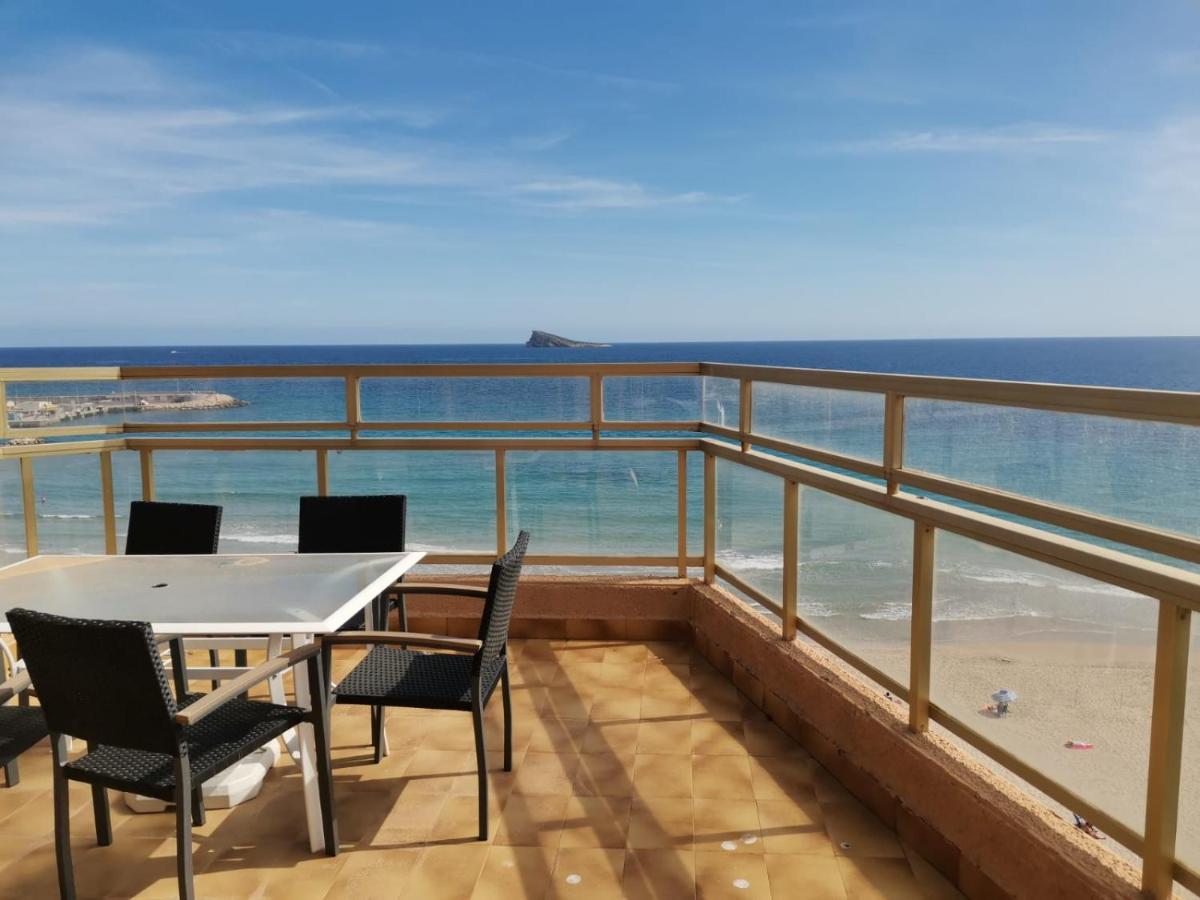 Atico Primera Linea Parque De Elche Benidorm Eksteriør bilde
